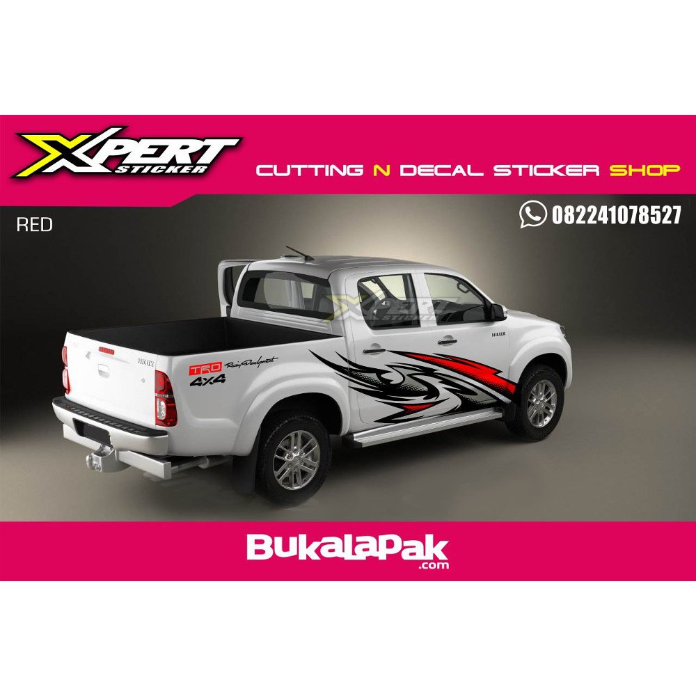 Modifikasi Stiker Mobil Hilux Single Cabin Arena Modifikasi