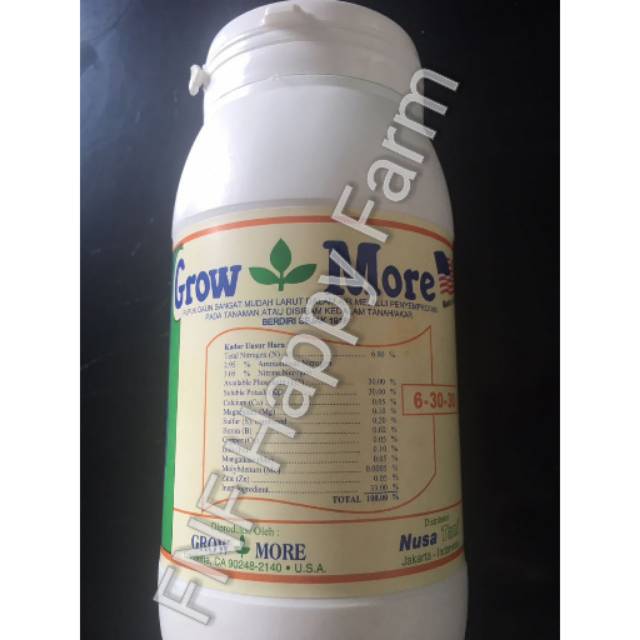 GrowMore buah 6-30-30