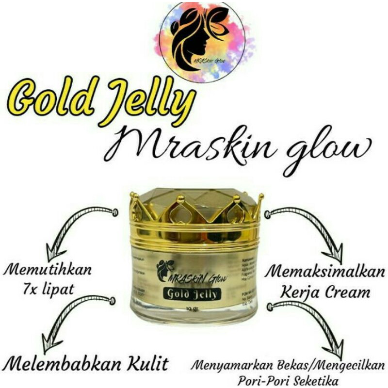 GOLD JELLY MRASKIN GLOW BPOM
