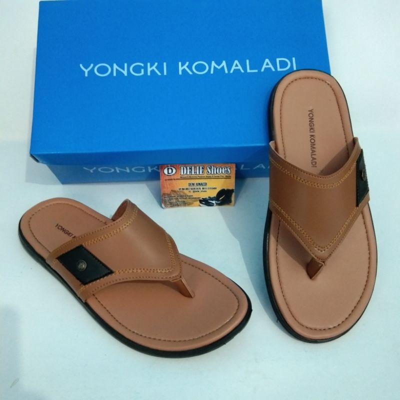 Sandal pria yongki komaladi casual terbaru murah