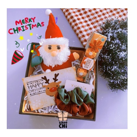 

Paket Christmas - Hadiah Kado Natal Wanita Coklat Hampers Parcel
