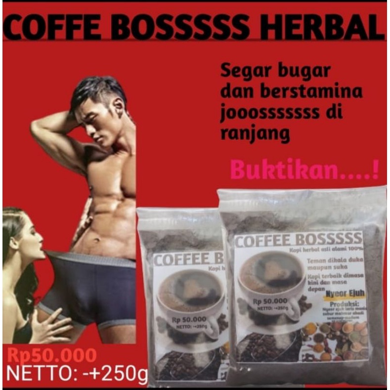 

COFE BOSSS MINUMAN HERBAL UNTUK MANUSIA DAN JOS DI RANJANG
