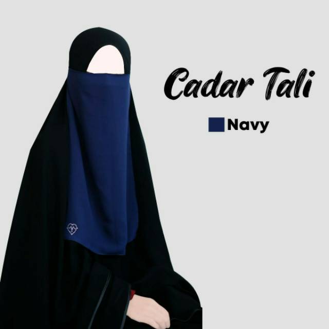 Cadar Tali kotak kualitas bagus/cadar Mitra muslim/Bahan siffon silk/cadar mitra muslim