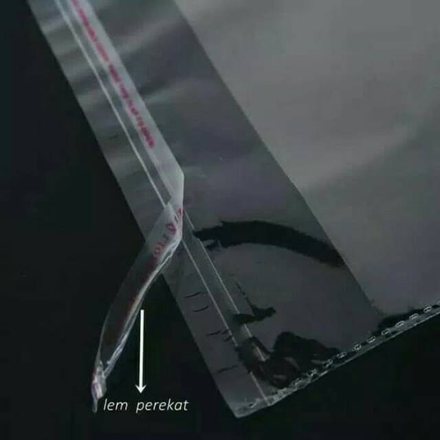 Plastik OPP Tebal 30 x 40/ kemasan pembungkusan baju