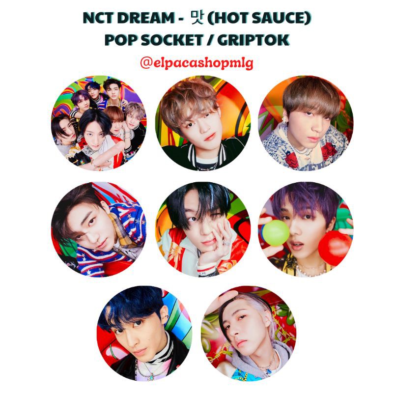 NCT DREAM - 맛 HOT SAUCE POP SOCKET / GRIPTOK