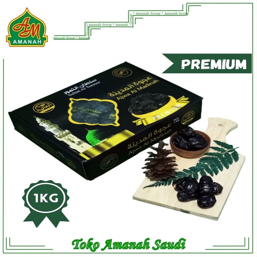 

Kurma Ajwa Al Madina 1kg