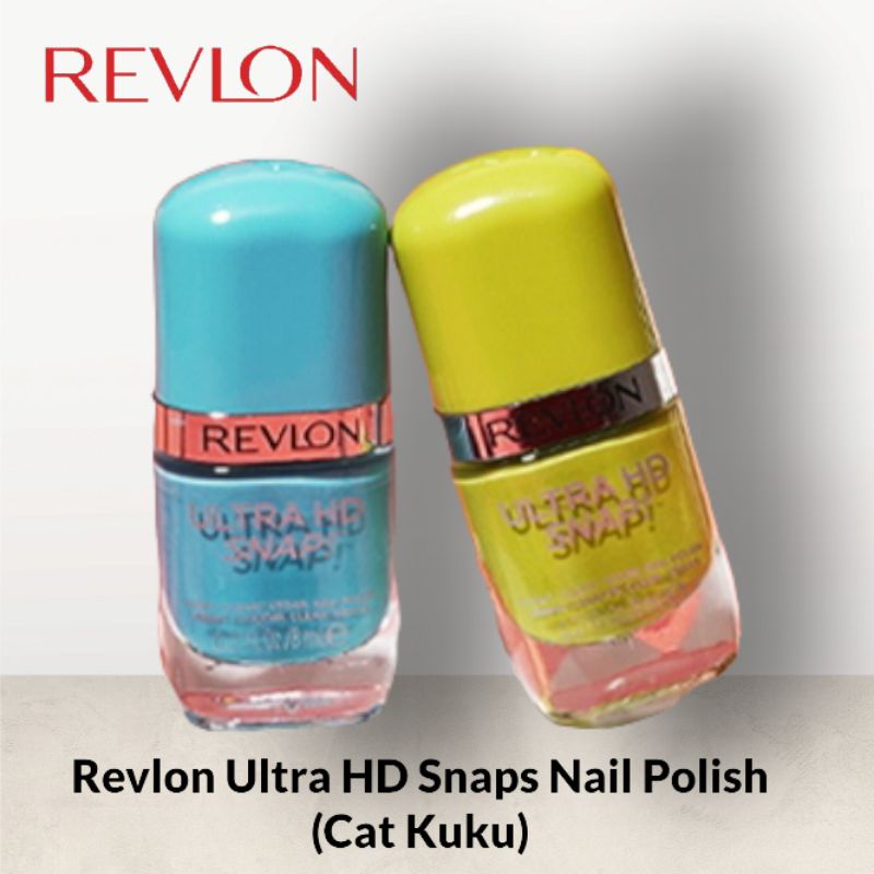 Jual Revlon Ultra HD Snaps Nail Polish (Cat Kuku) | Shopee Indonesia