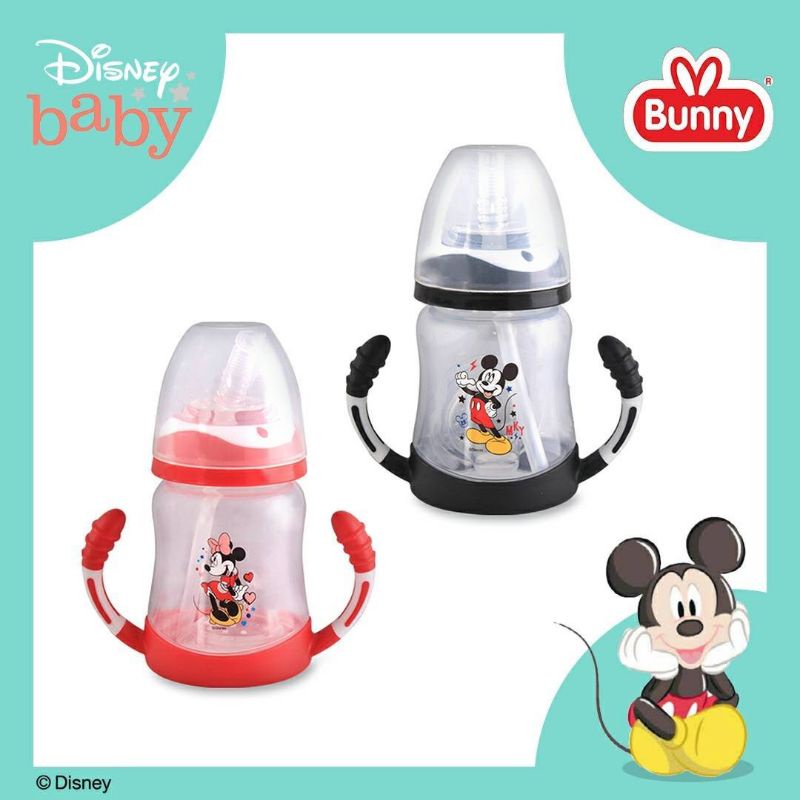 Lusty Bunny 3 step cup with handle sedotan disney baby