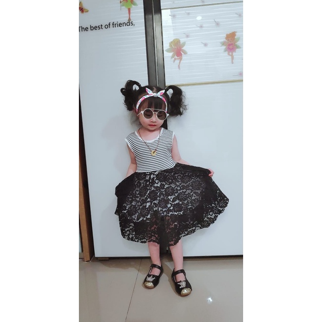 Dress Anak Perempuan Korean Fashion / Dress Anak Perempuan Lucu