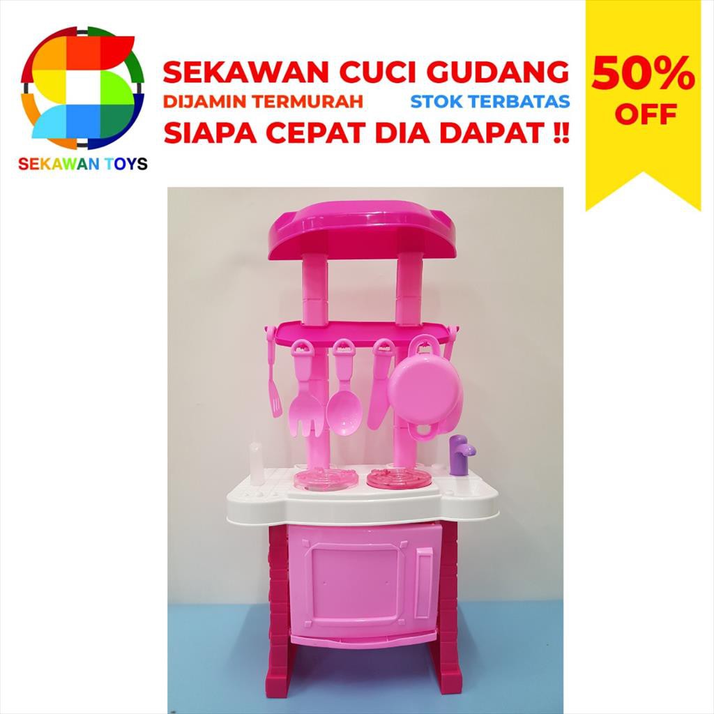 Mainan Masak Masakan / Mainan Funny Kitchen Cocina SEKAWAN SALE