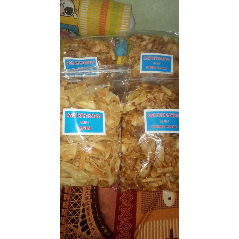 

Keripik Singkong Rasa Asin/Bumbu Rujak