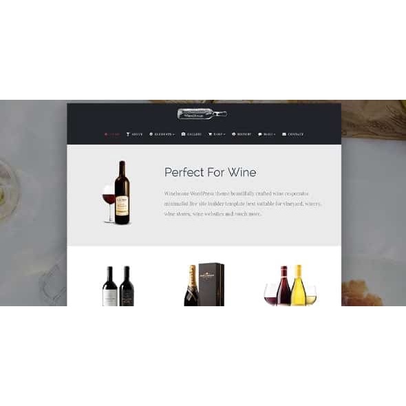 Winehouse Wordpress Theme