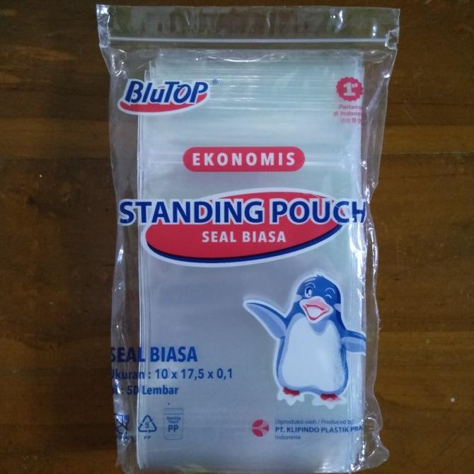 PLASTIK STANDING POUCH 10X17