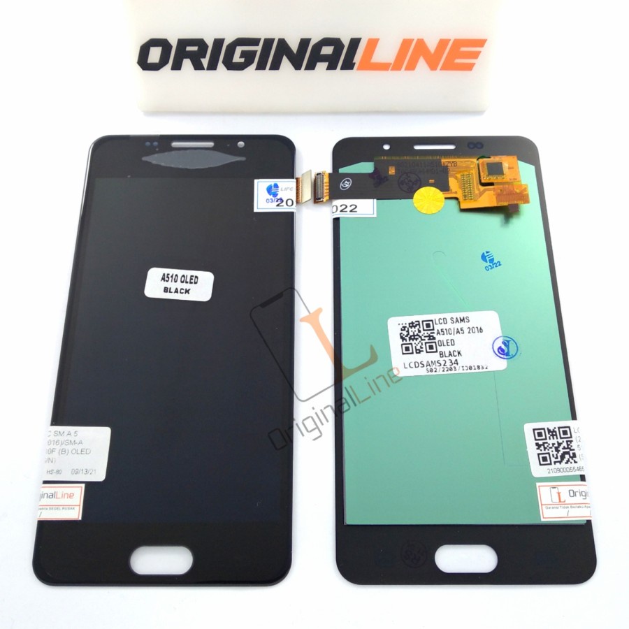 LCD + TS SAMSUNG A5 2016 / A510 ORIGINAL OLED / REAL OLED FULL GLASS