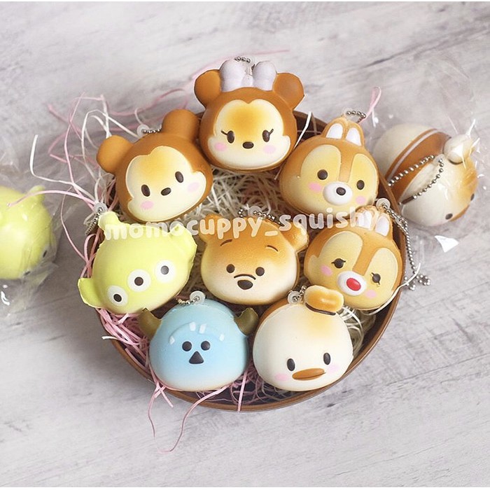 Squishy licensed mini tsum tsum by disney (ORIGINAL JEPANG)