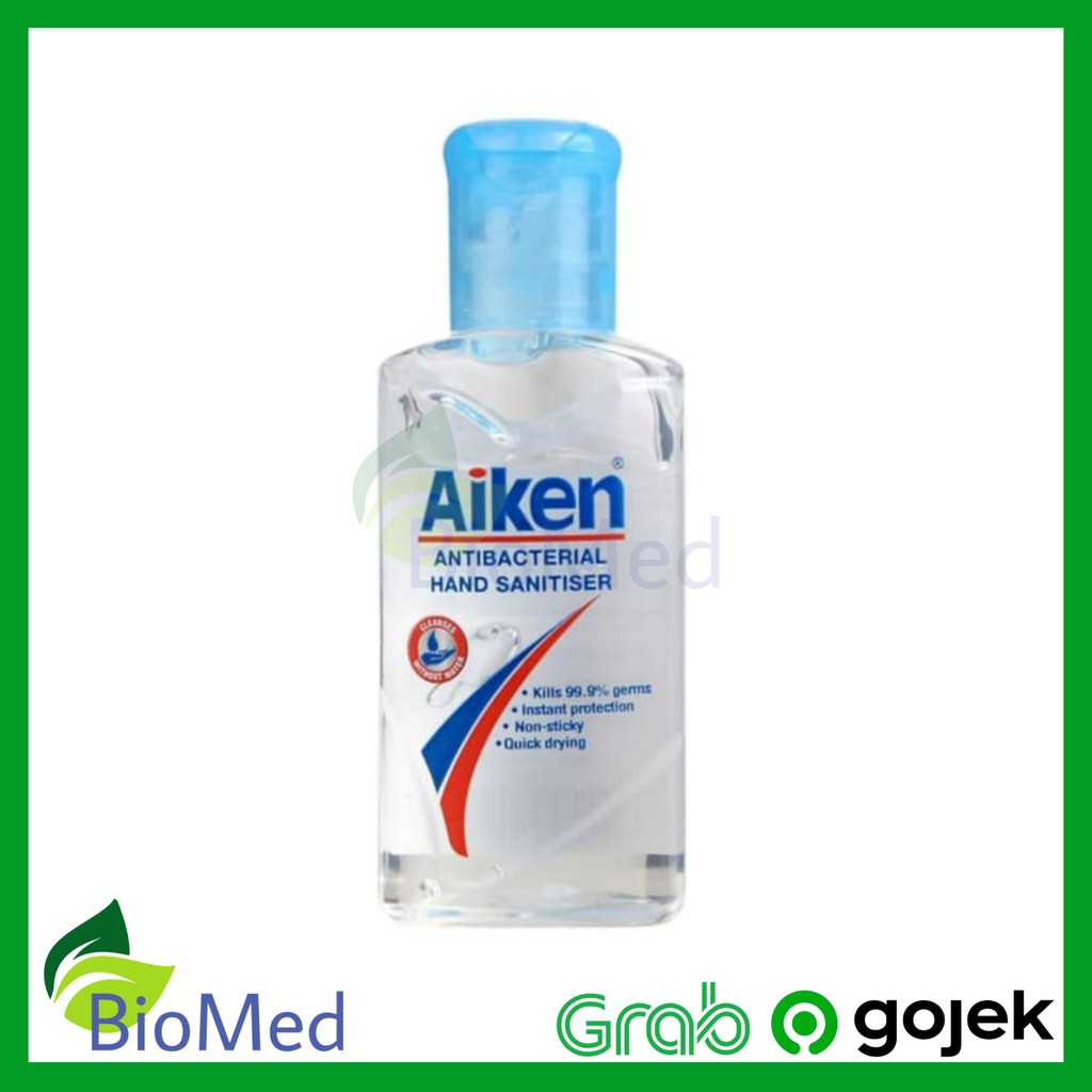 AIKEN HAND SANITEZER GEL 50 ml - Hand Rub Alkohol 70% Antibakterial