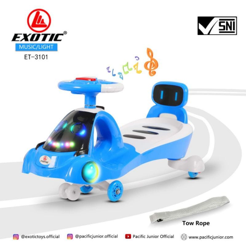 Exotic Swing Car ET3101 / Mainan Mobilan Anak