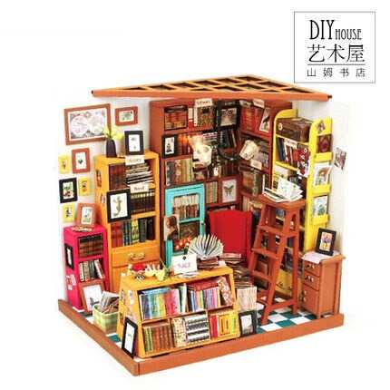 ROLIFE Cute Room Miniatur Rumah Boneka 3D DIY 1:24 - DG102