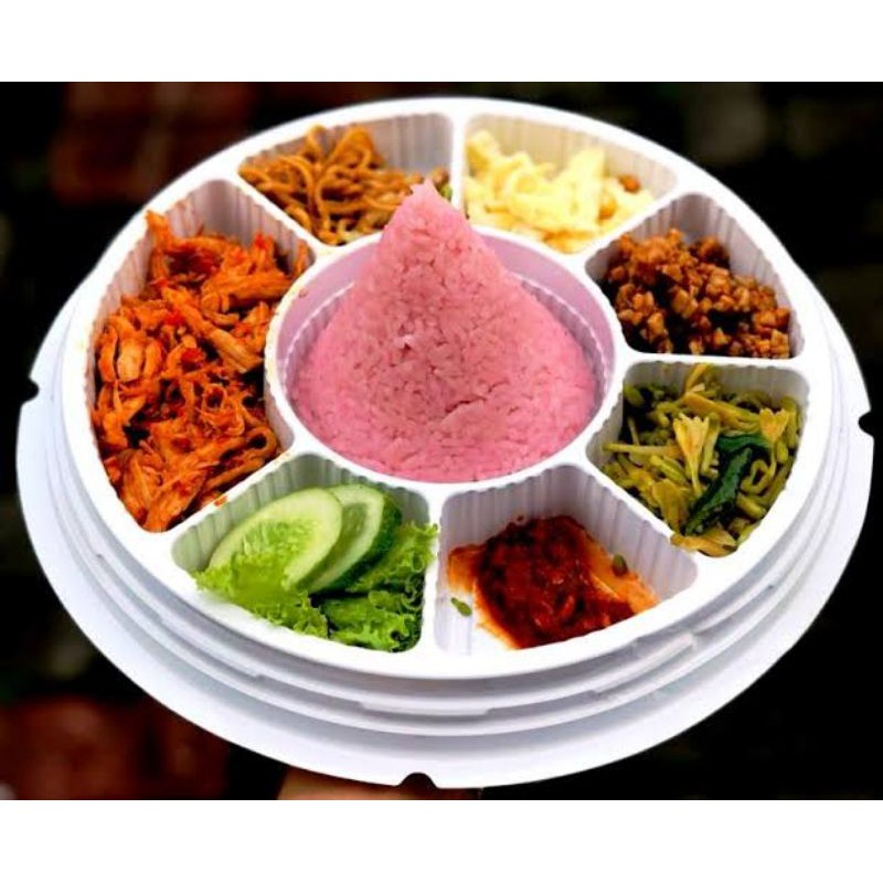 

Tumpeng Mini Pink Halal Murah Higienis