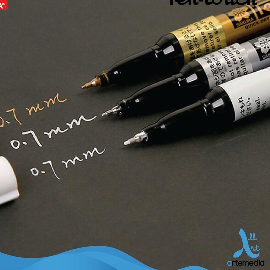 

BAYAR DITEMPAT✔️Spidol Permanen Sakura Pen Touch Paint Marker Pigment Color|RA1
