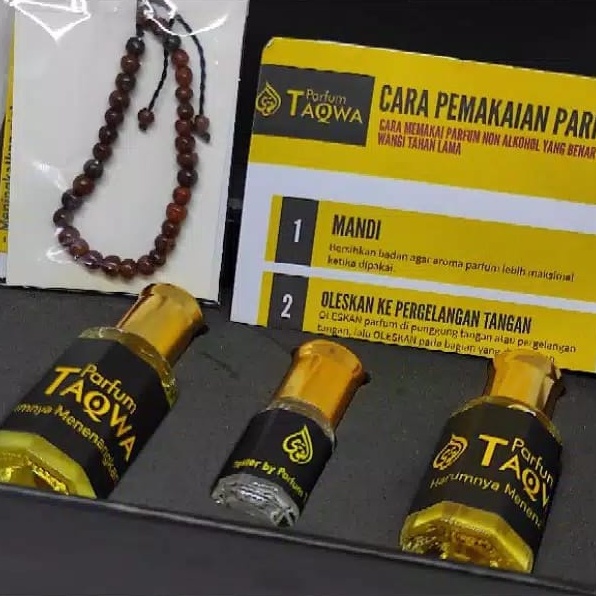 Parfum Taqwa Zahra Macca | Parfum Sholat Zahra Macca 12ml Non Alcohol