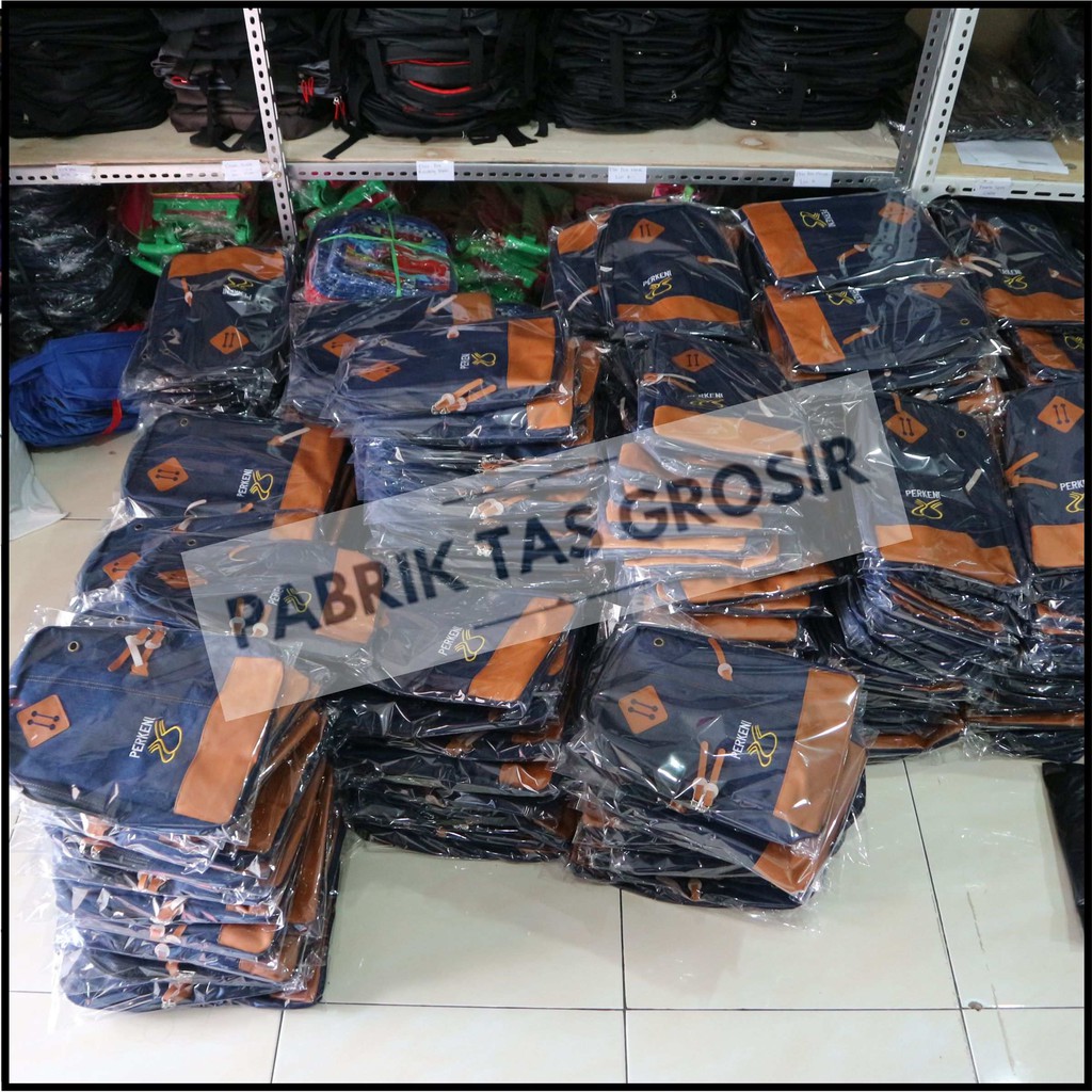 Jual Tas Grosir Sablon Bordir Bagus Berkualitas Diklat Seminar Promosi Souvenir Keren