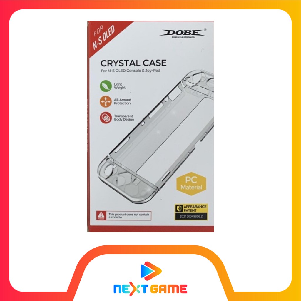 Dobe Nintendo Switch OLED Crystal Case TNS-1133B