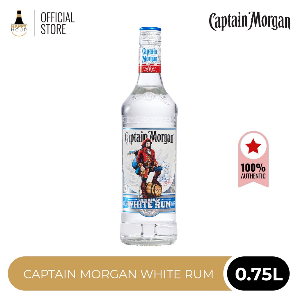 Captain Morgan White Rum 750ml