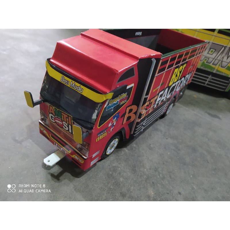 MINIATUR TRUK OLENG ANTI GOSIP TERBARU MANUAL