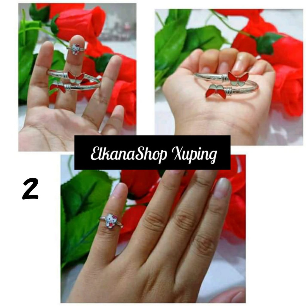 Gelang Anak benggel Free Cincin Xuping / elkanashop