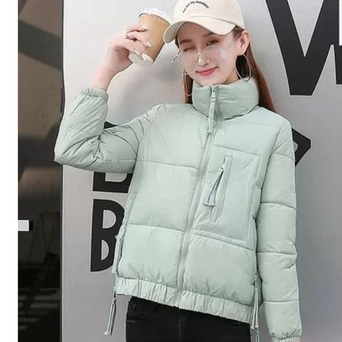 JAKET Wanita KOREA 206 / Jaket Wanita Parasut Krah Tegak Import Model Korea / Jaket Import Wanita / 