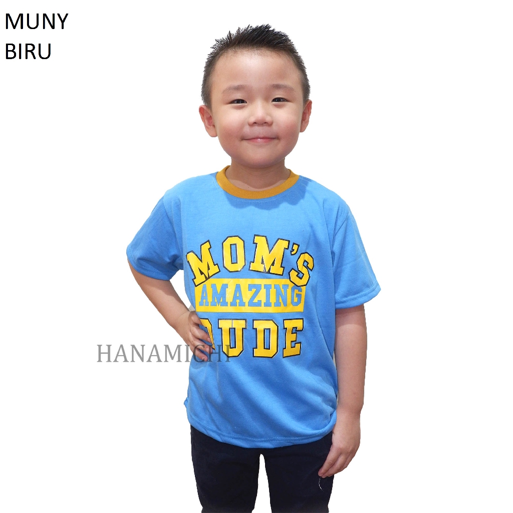 Hanamichi MUNY Kaos Anak Lengan Pendek