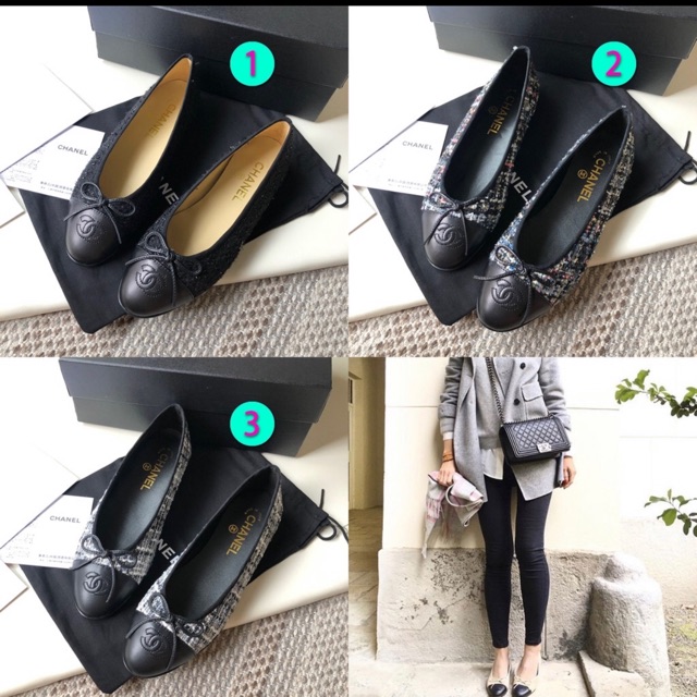 TERMURAH  Chanel flat shoes comfy