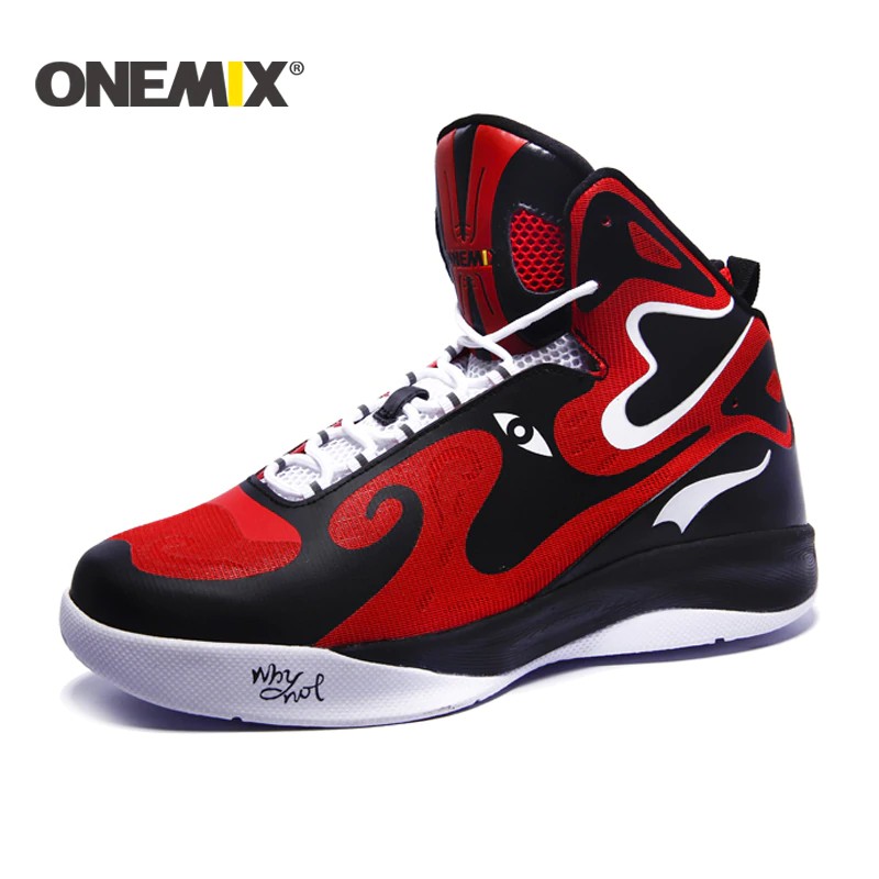 Sepatu basket Onemix 2018 men's basketball shoes personality men's sneakers free shipping shoes