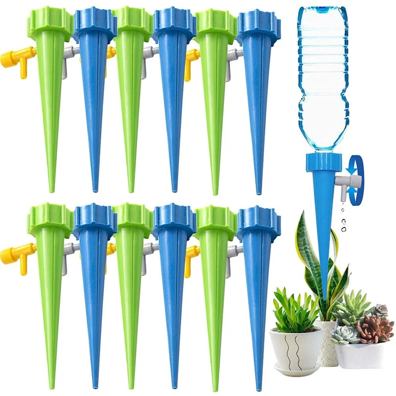 1pc Mini Auto Watering Indoor Kit Plastik Drip Irigasi Spike Rumah Tangga