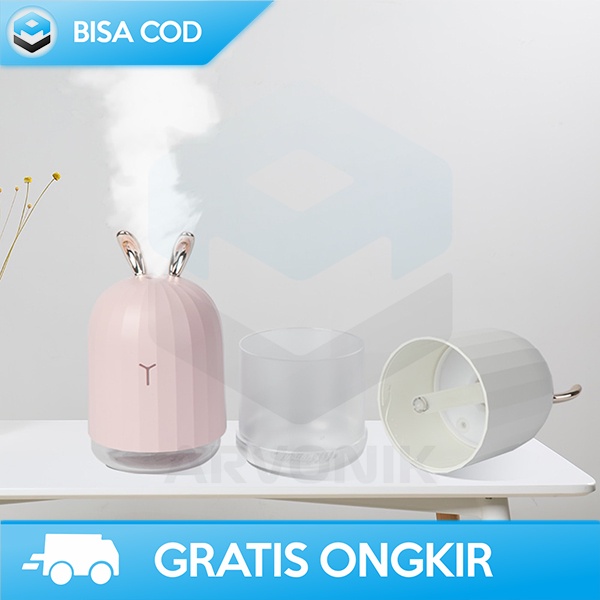 HUMIDIFIER PENGHARUM RUANGAN UDARA AROMATHERAPY DIFFUSER CUTE 220 ML