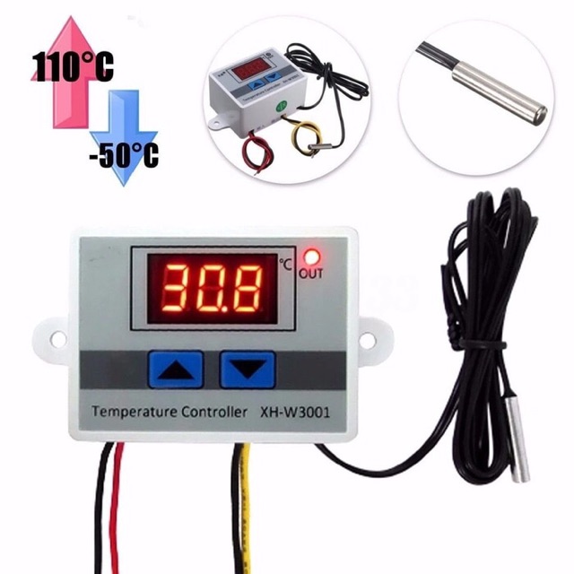 Termostat / Thermostat Digital AC 220V XH-W3001