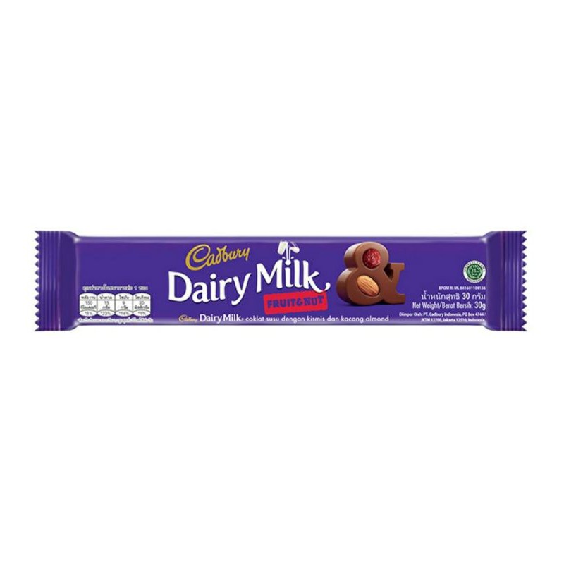 

CADBURY FRUIT&NUT 30G