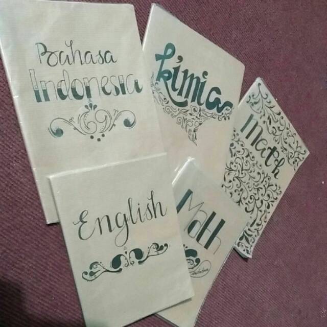 

Sampul Buku Tulis Kreatif Custom (buku catatan siswa TK, SD, SMP, SMA, KULIAH)