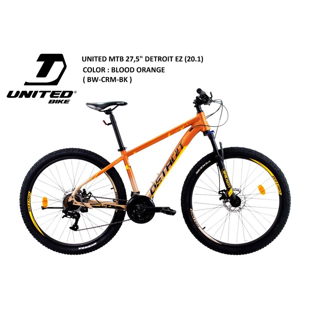 Sepeda MTB 27.5" United Detroit EZ