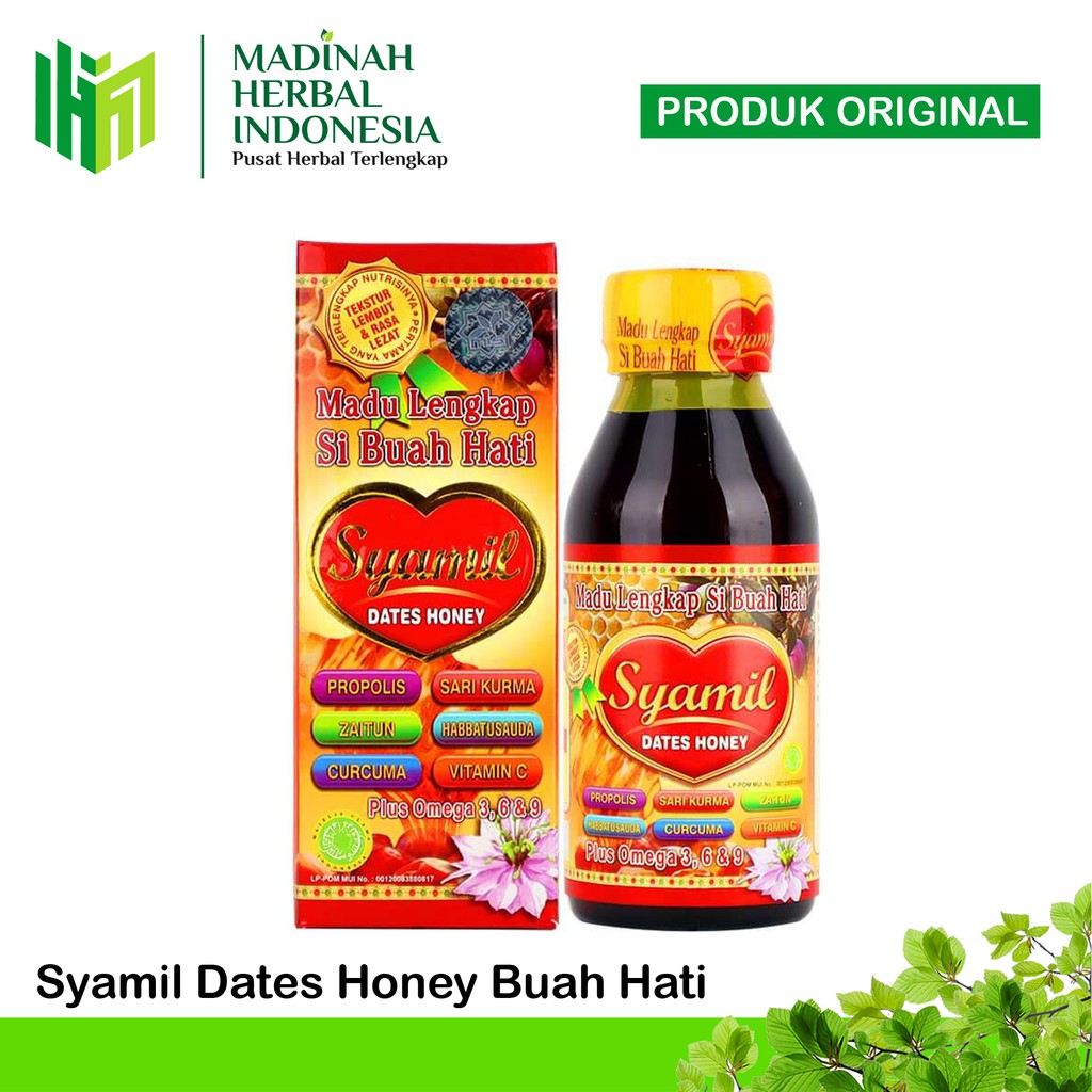 

Syamil Anak - Madu Syamil Dates Honey Si Buah Hati - Madu Sehat Anak