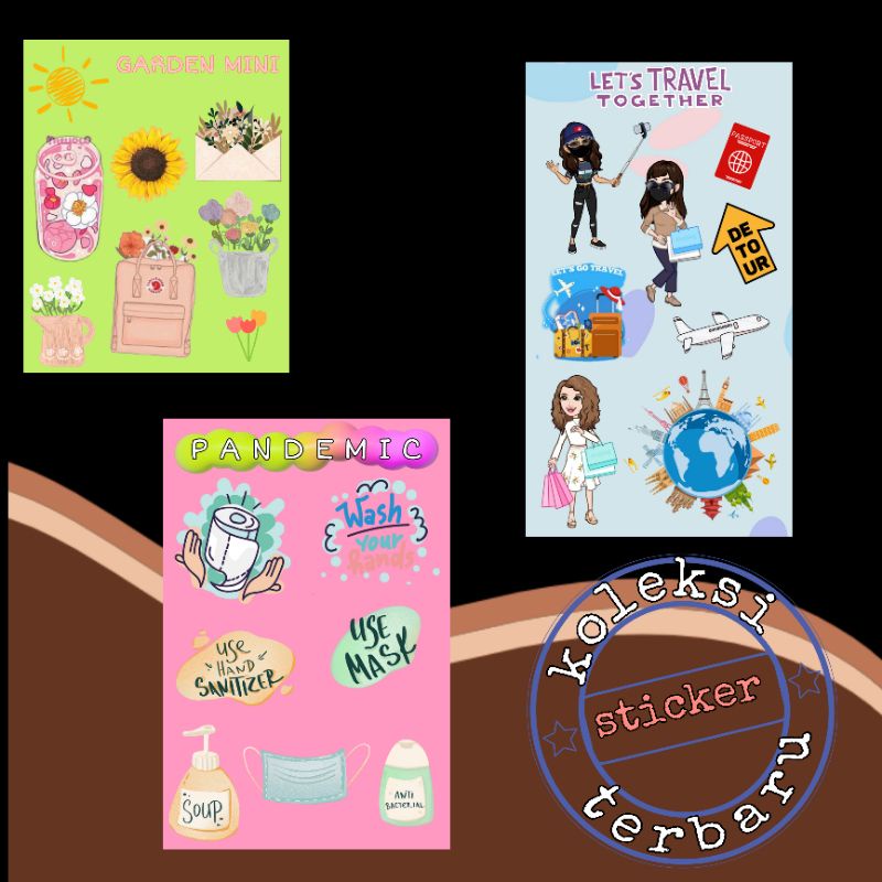 

Sticker dekorasi jurnal