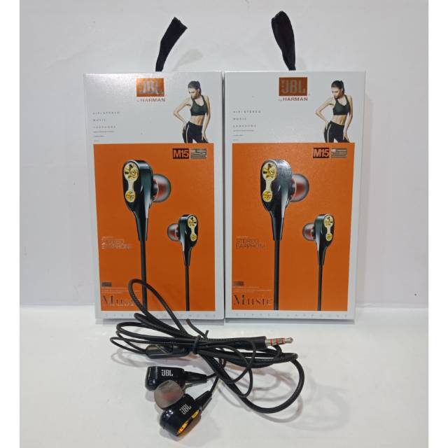 Headset Earphone J M15 JB-11 by Harman  Handsfree J M15 JB-11