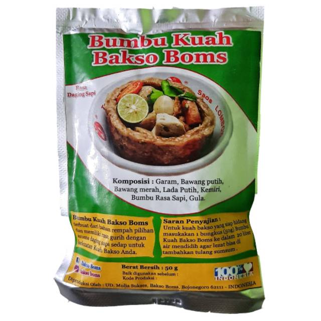 

Bumbu Kuah Bakso 50g