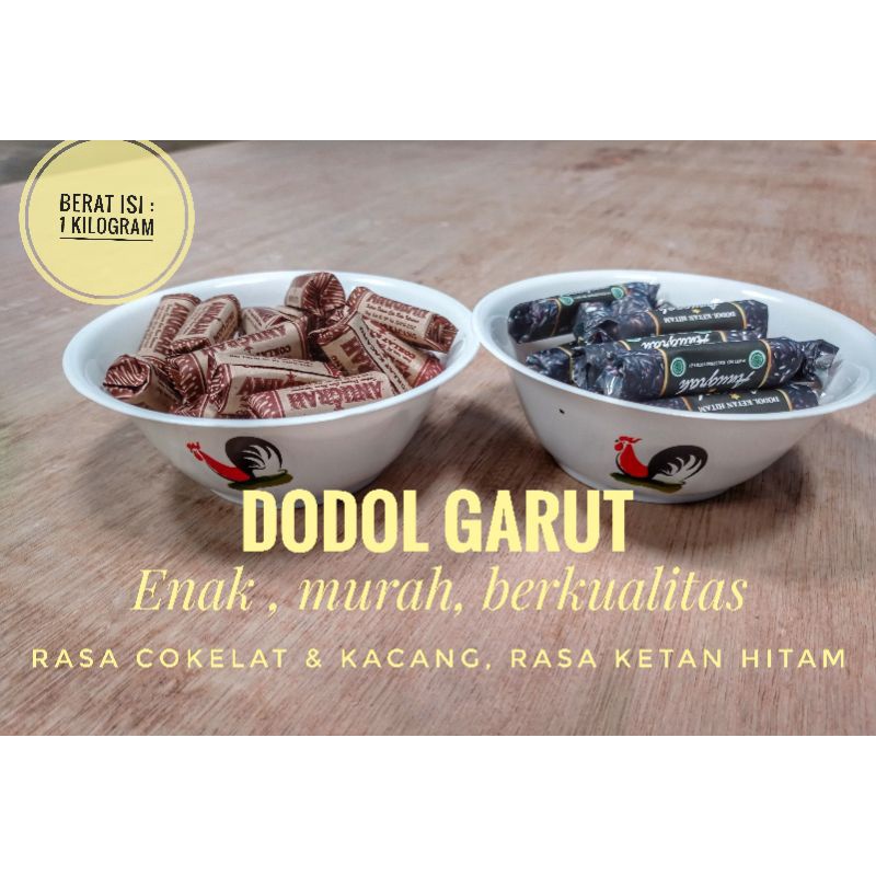 

DODOL GARUT RASA KACANG COKLAT 1kg