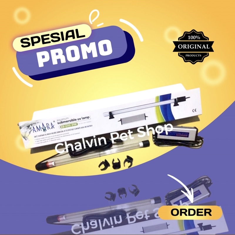 Lampu Uv Amara AS-UVC-21 WATT