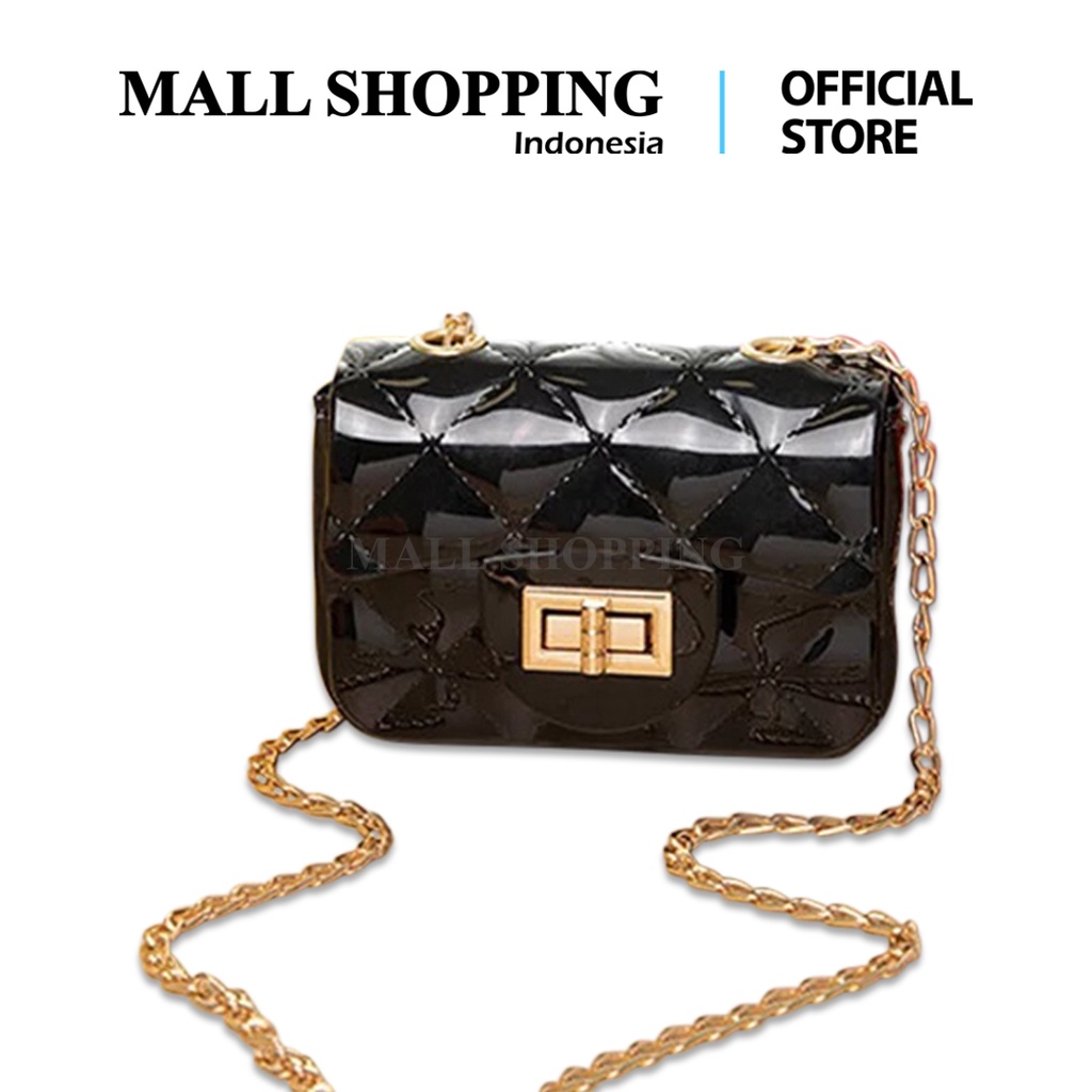 (COD) Tas Wanita Tas Selempang Mini Jelly Bag Fashion Korea MALL SHOPPING