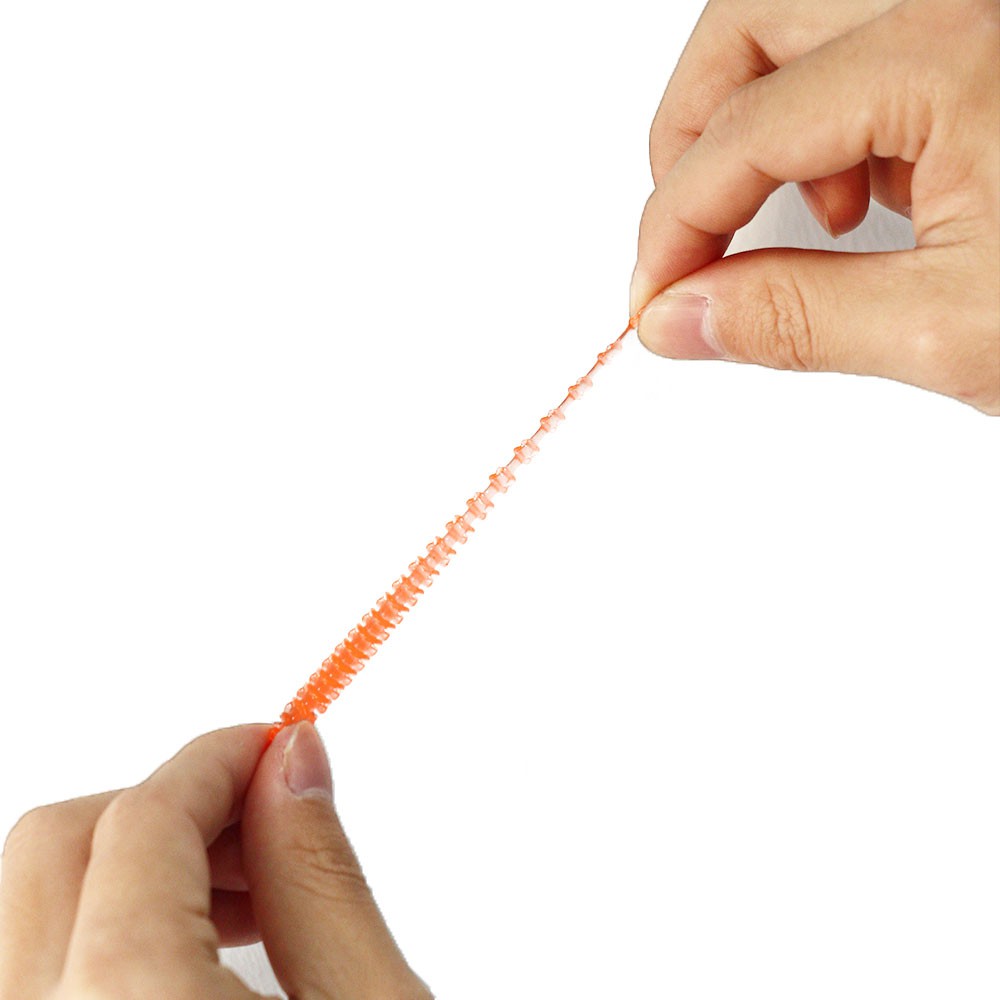 Hengjia 20Pcs / Kantong Umpan Pancing softlure Bentuk Udang Lembut 6cm 7cm