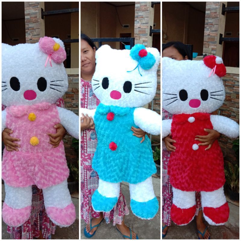 boneka hello kitty jumbo 1 meter