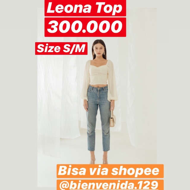 LEONA TOP OUDRE S/M